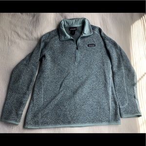 Women’s Patagonia better sweater 1/4 zip fleece